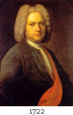 Bach portrait, 1722