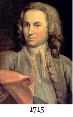 Portrait de Bach, 1715