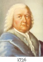 Bach portrait, 1736