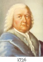 Portrait de Bach, 1736