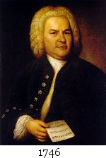 Bach portrait, 1746