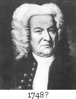 Bach portrait, 1748?