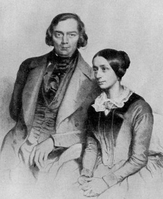 Clara and Robert Schumann